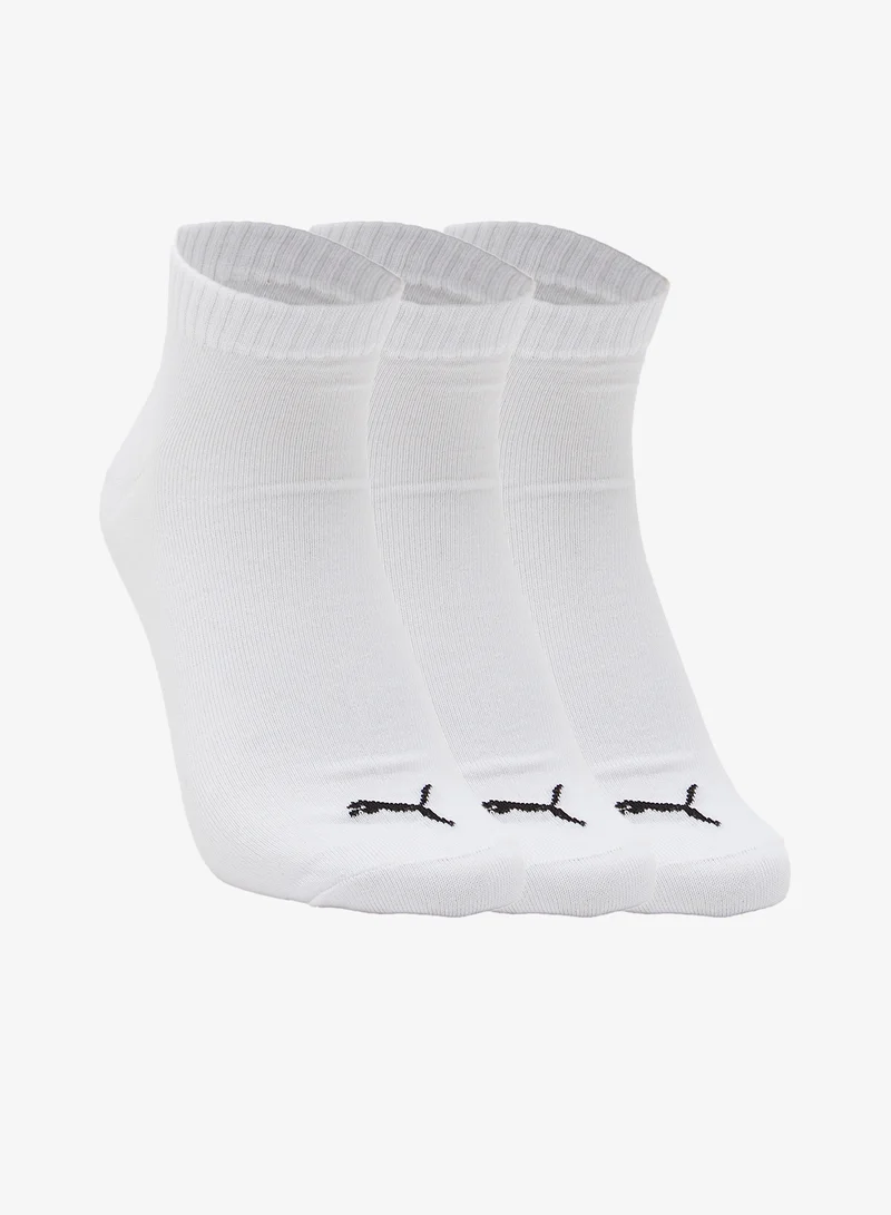 بوما 3 Pack Plain Quarter Socks